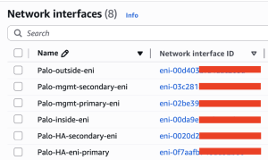 Network interfaces
